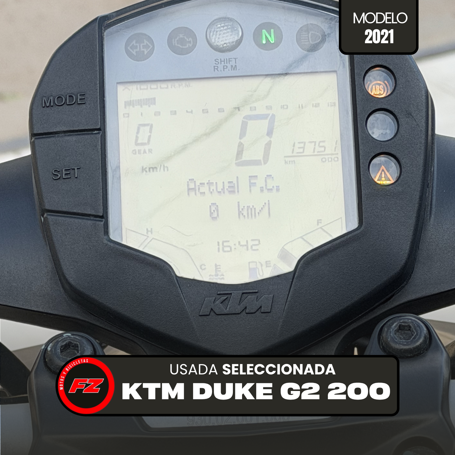 KTM Duke 200 G2 - 2021 - Imagen 4
